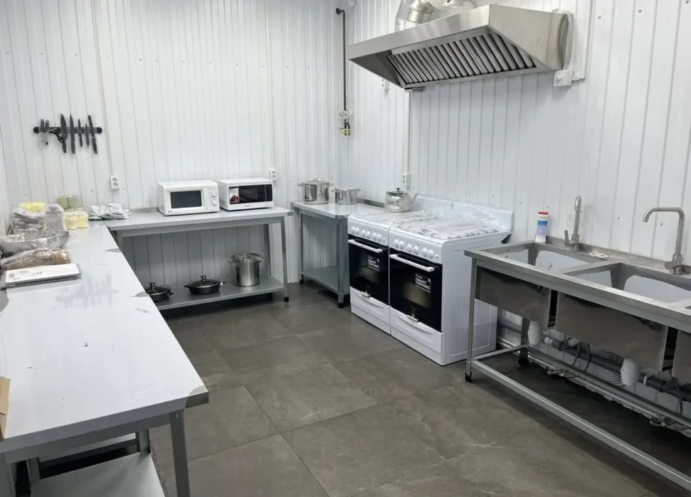 Кухня пансионата